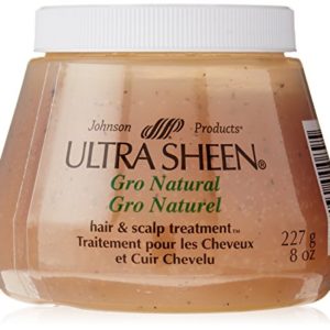Ultra Sheen Gro Natural Hair and Scalp Treatment, 8 Ounce