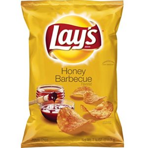 Lay's Honey Barbecue Flavored Potato Chips, 7.75 Ounce