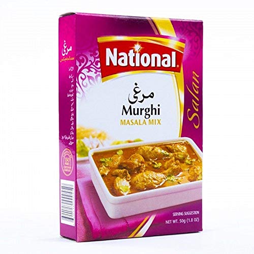NATIONAL Chicken Masala (Murghi) (Extra Value: 2 Bags Inside) 100g