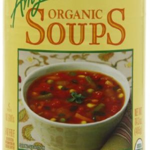 Amy's Organic Chunky Vegetable Soup, Low Fat, 14.3-Ounce (Pack of 12)