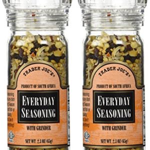 Trader Joe's Everyday Seasoning with Grinder 2.3 oz Pack of 2