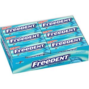 Freedent Spearmint Gum, 15-Stick Plen-T-Paks (Pack of 12)