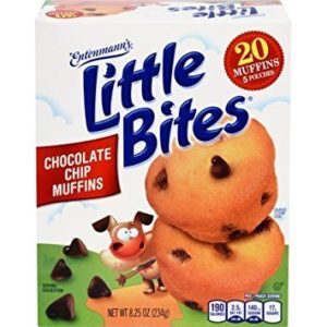 Entenmann's Little Bites 5 ct Chocolate Chip Muffins 8.25 oz (1 Box)