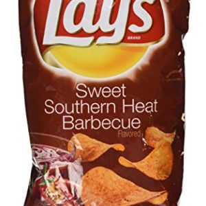 Frito Lay, Lay's Potato Chips, Sweet Southern Heat BBQ Flavored, 7.75oz Bag (Pack of 3)