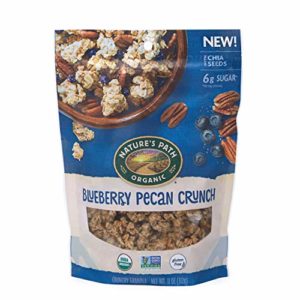 Nature's Path Blueberry Pecan Granola, Healthy, Organic, Gluten-Free, 11-Ounce Pouch (Pack of 8)