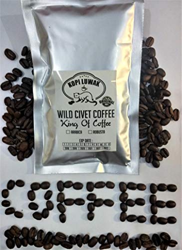 Kopi Luwak Arabica Wild Civet Coffee Whole Beans Roasted Beans