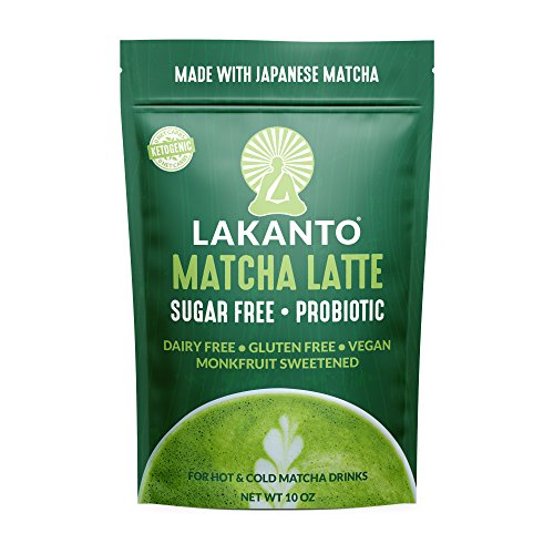 Lakanto Matcha Latte Drink, 1 Net Carb,10 Ounce