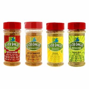 Parma! Vegan Parmesan - Variety 4-Pack, Dairy-Free and Gluten-Free Vegan Cheese (3.5 Ounce, Pack of 4)