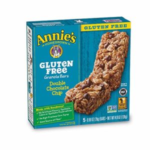 Annie's Gluten Free Granola Bars, Double Chocolate Chip, 12 Box Count