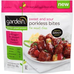 Gardein Non-Gmo Vegan Sweet and Sour Porkless Bites, 10.5 Ounce (Pack of 8)
