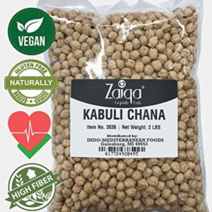 Chickpeas Garbanzo Beans | Delicious to Taste, Cooks Even, Comes Clean | Quality Choice for Making Nutritious Creamy Hummus, Gluten-free Flour, Vegan & Indian Curry Dishes | Grown in USA - 2 LBS