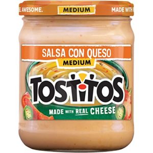 Tostitos Salsa Con Queso - Medium, 15 Ounce