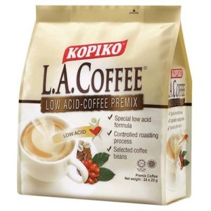 Kopiko Low Acid Coffee Premix/Rich In Aroma, Great In Taste & Easy On Stomach/A Less Acidic Brew for Coffee Drinkers/Truly A Blessing In A Cup For Coffee Lovers With Gastric Disorders 24s x 20g