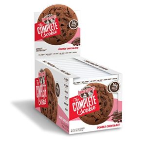 Lenny & Larry's The Complete Cookie, Double Chocolate Chip, 4 Ounce Cookies - 12 Count, Soft Baked, Vegan and Non GMO Protein Cookies
