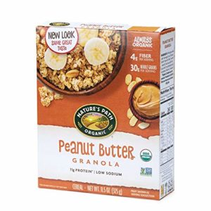 Nature's Path Peanut Butter Granola, Healthy, Organic, 11.5-Ounce Box (Pack of 6)