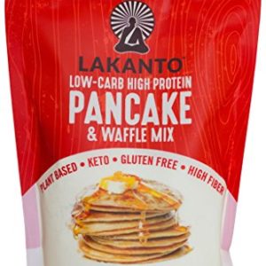 Lakanto Low Carb, 6 Net Carb, Gluten-free, Pancake Mix | Original 1 Pound