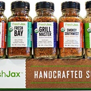 FreshJax Grilling Spice Gift Set, (Set of 5)