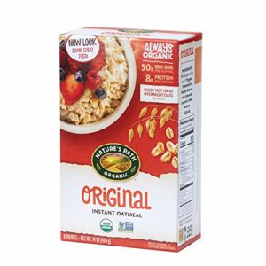Nature's Path Original Instant Oats, Healthy, Organic & Sugar Free, 14 Ounces (Pack of 6)