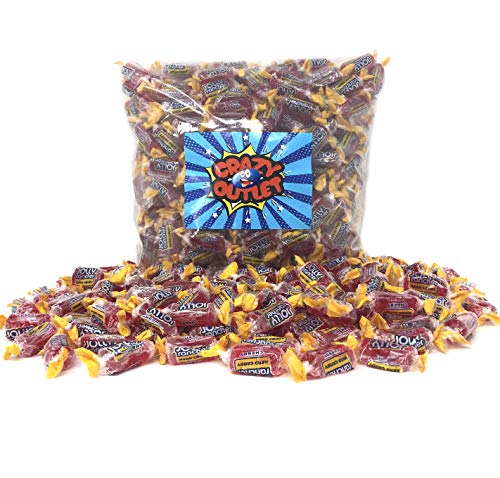 CrazyOutlet Pack - Jolly Rancher Cherry Hard Candy, Bulk Candy Pack, 2 lbs