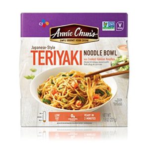 Annie Chun's Noodle Bowl, Teriyaki, Non-GMO, Vegan, 7.8 Ounce
