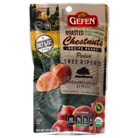 Gefen Whole Chestnuts, Roasted & Peeled, 5.2-Ounces (Pack of 12)