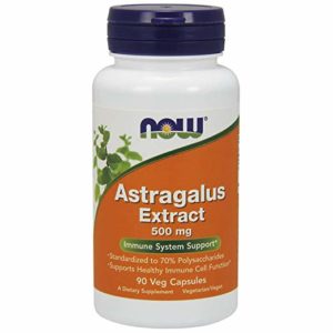 Now Supplements, Astragalus Extract 500 mg (Standardized to 70% Polysaccharides), 90 Veg Capsules