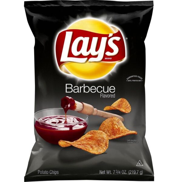 Lay's Potato Chips, Barbecue, 7.75 Ounce by Lay's