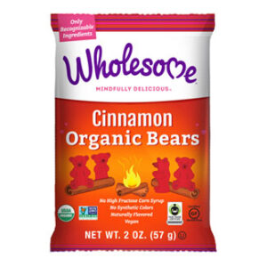 Wholesome! Organic Cinnamon Bears Gluten Free Vegan Candy