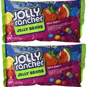 Jolly Rancher Wild Berry Jelly Beans, 14 oz (2 Bags)