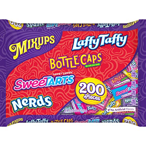 Nestle Halloween Candy 200 Piece Assorted Sugar Mix-Ups, 53.3 Ounce