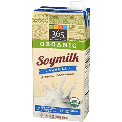 365 Everyday Value, Organic Soy Milk, Vanilla Flavor, 32 fl oz