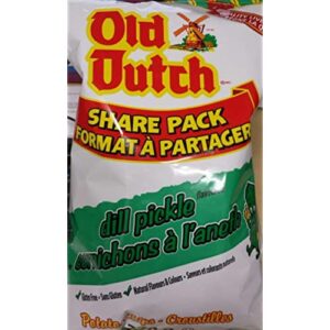 Old Dutch Dill Pickle Potato Chips Share Pack {Imported From Canada)