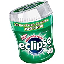 Eclipse Gum Big E Pack, Spearmint, 1 ct, 60 pieces