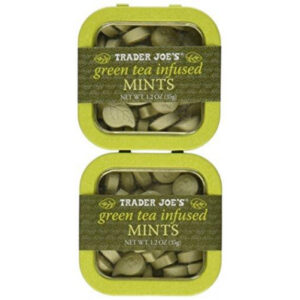 Trader Joe's Green Tea Mints (Pack of 2)