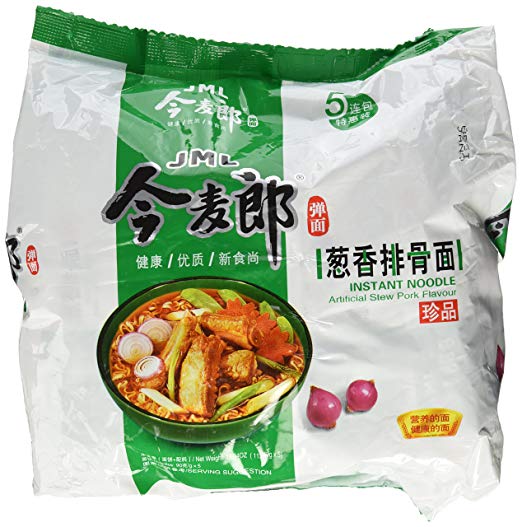 Jml Instant Noodle Artificial Stew Pork Flavour 5 small bags