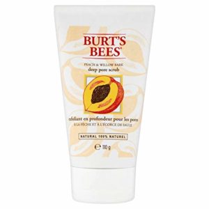 Burt's Bees Peach & Willowbark Deep Pore Scrub (110g) - Pack of 2