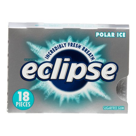 Eclipse Polar Ice Sugarfree Gum, 12-Piece Package (Pack of 24)