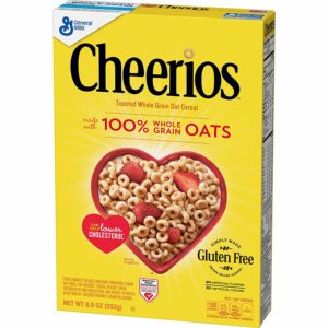 Cheerios, Gluten Free, Cereal with Whole Grain Oats, 8.9 oz