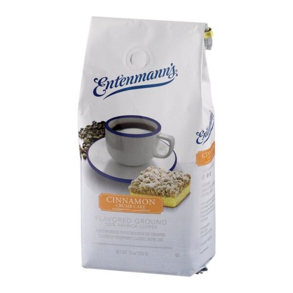 Entenmann's Ground Coffee, Cinnamon Crumb Cake, 10 Ounce