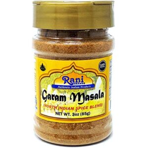 Rani Garam Masala Indian 11 Spice Blend 3oz (85g) Salt Free ~ All Natural | Vegan | Gluten Free Ingredients | NON-GMO
