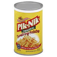 Pik-nik Original Shoestring Potatoes, 1.75 oz (Pack of 4)