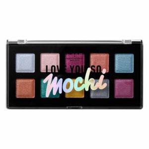 NYX PROFESSIONAL MAKEUP Love You so Mochi Eyeshadow Palette, Electric Pastels, 0.46 Ounce