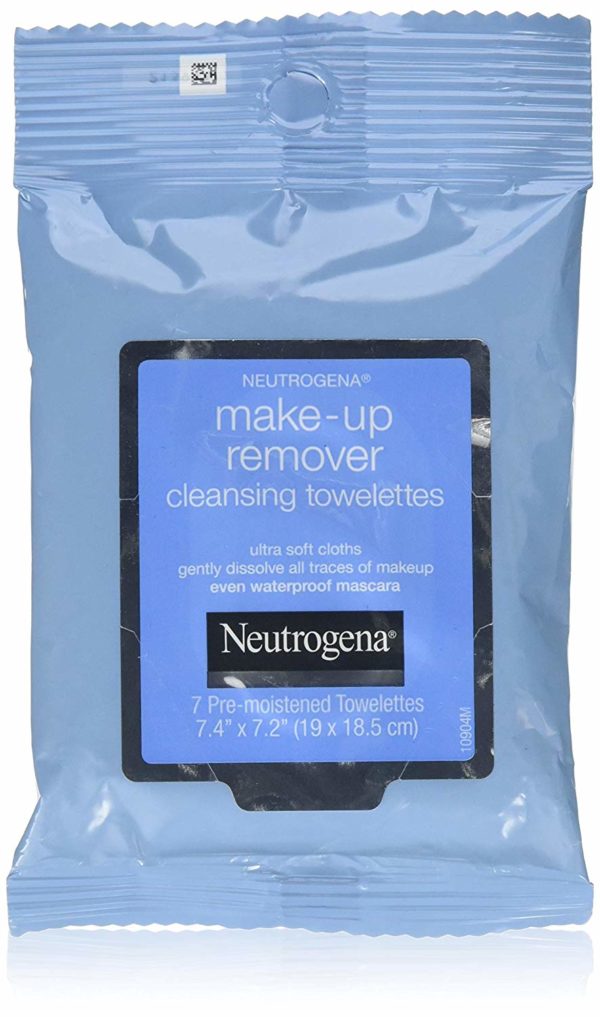 Neutrogena Make-Up Remover Cleansing Towelettes 7 Count (Pack of 6)