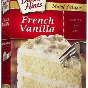 Duncan Hines Signature French Vanilla Cake Mix, 16.5-Ounce Boxes (Pack of 3)