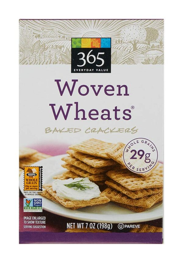 365 Everyday Value, Woven Wheats, Baked Crackers, 7 oz