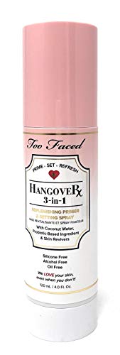 Too Faced Hangover Rx 3 in 1 Replenishing Primer & Setting Spray 4 OZ