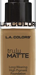 L.A. Colors Truly MATTE Long Wearing High Pigment Foundation (CLM362 Warm Caramel)