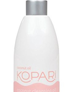 Kopari Coconut Cleansing Oil - Gentle Cleansing Oil 2-in-1 Makeup Remover and Hydrating Face Cleanser With 100% Organic Coconut Oil, Non GMO, Vegan, Cruelty Free, Paraben Free and Sulfate Free, 5.1 Oz