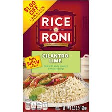 Rice-A-Roni CILANTRO LIME 5.6oz (5 pack) (Cilantro Lime, 5.6 oz)