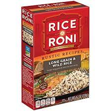 Rice a Roni, Rustic Recipies, Long Grain and Wild Rice Mix 4.2oz (Pack of 12 Boxes)